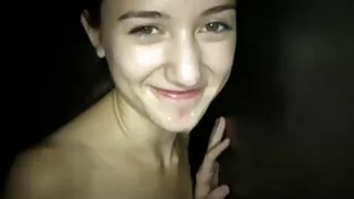 Cutie, antrankiai sucks Strapon, Šeimininke ir jos vyras
