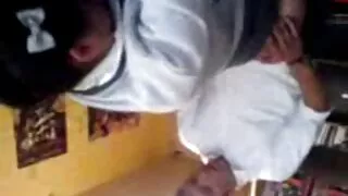 Cunnilingus ne liejimo sklandžiai virsta lytinių santykių su busty mergina